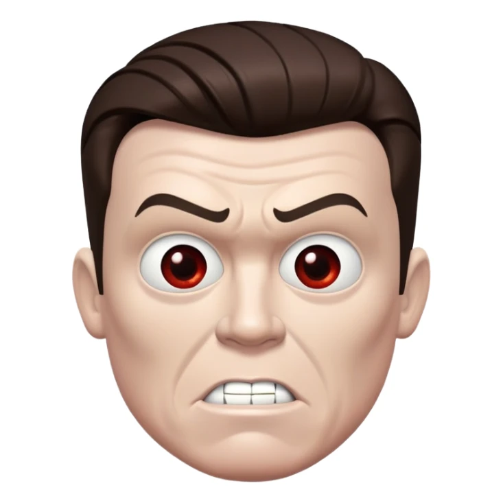 Rick Astley, but he has a Mr incredible head, and the Mr incredible head has a zombie face, and the background is (ever so slightly greenish too) gray  sticker