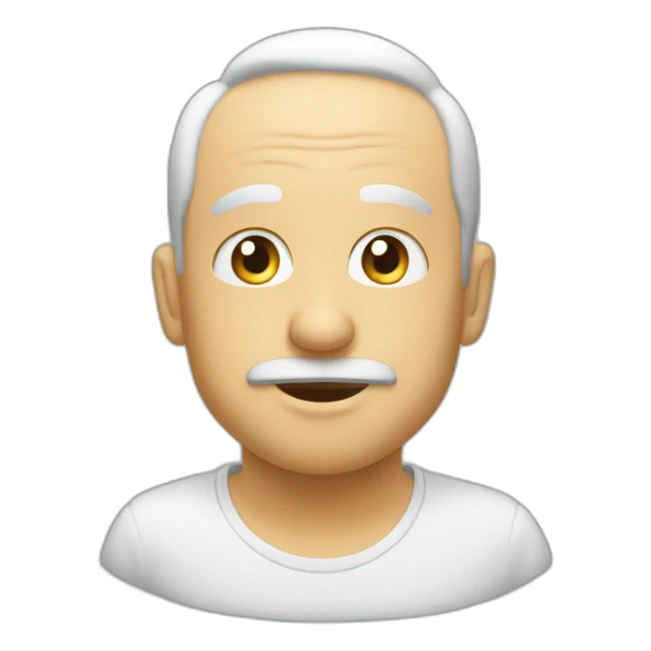 Monsieur en train de pleurer sticker