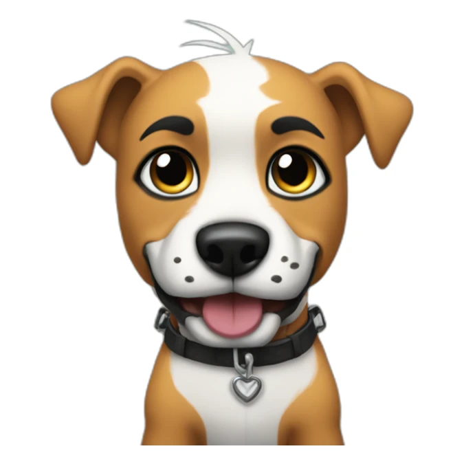 cute misfits rock band punk dog sticker