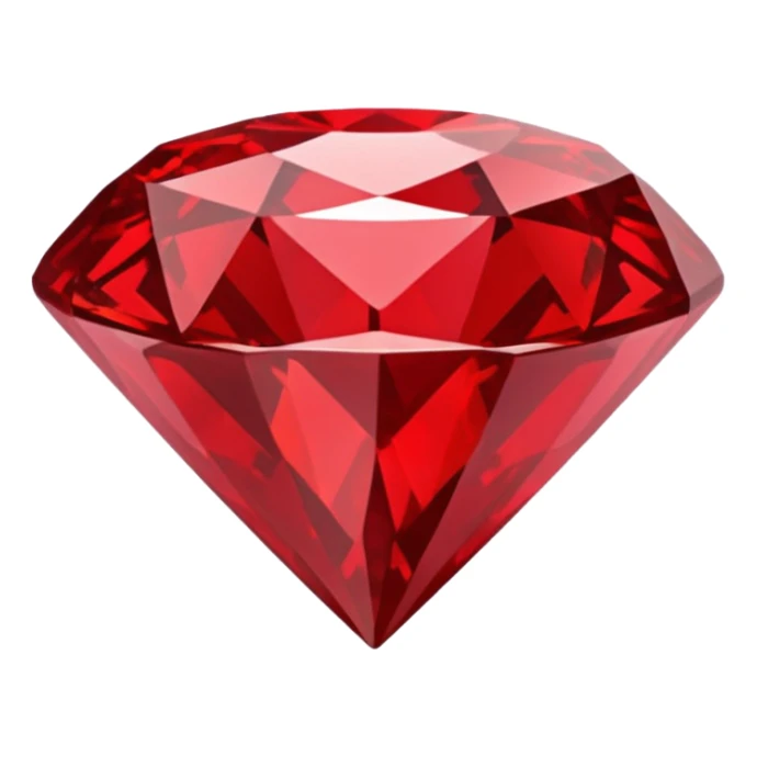 Red diamond emoji that i can use in writing sticker