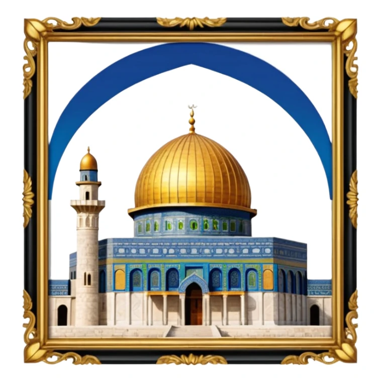 Dome of the rock, Palestine sticker