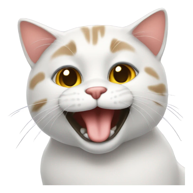 Suave male cat being flirtatious and sensual  sticker