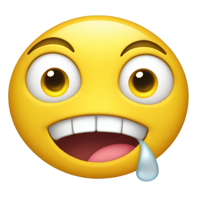 Laughing emoji  sticker