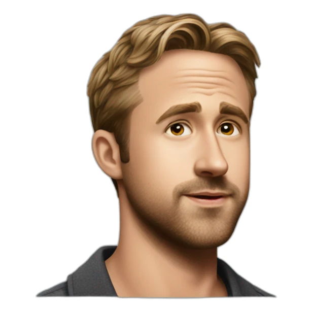 Ryan gosling but with a sexy jawline sticker