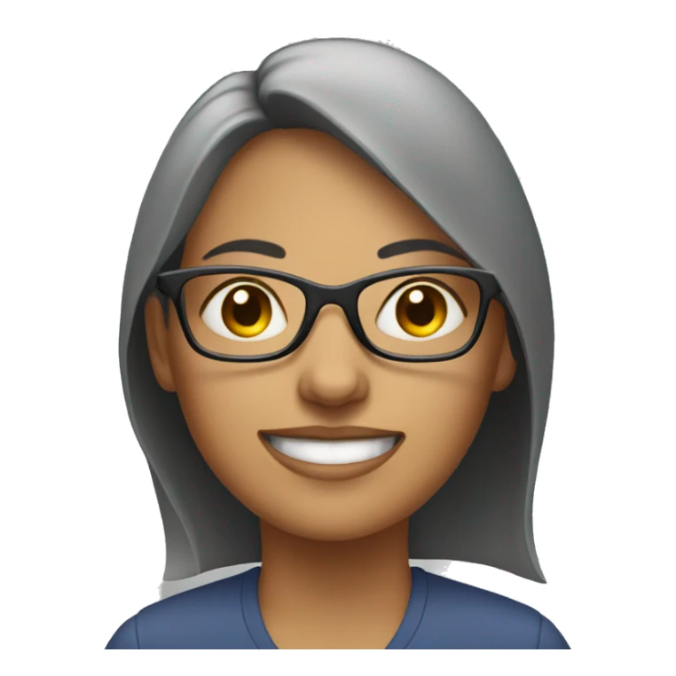 a woman with glasses on a wheelchair sticker