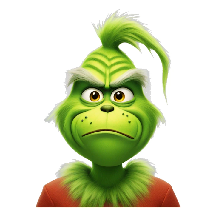 Grinch sticker