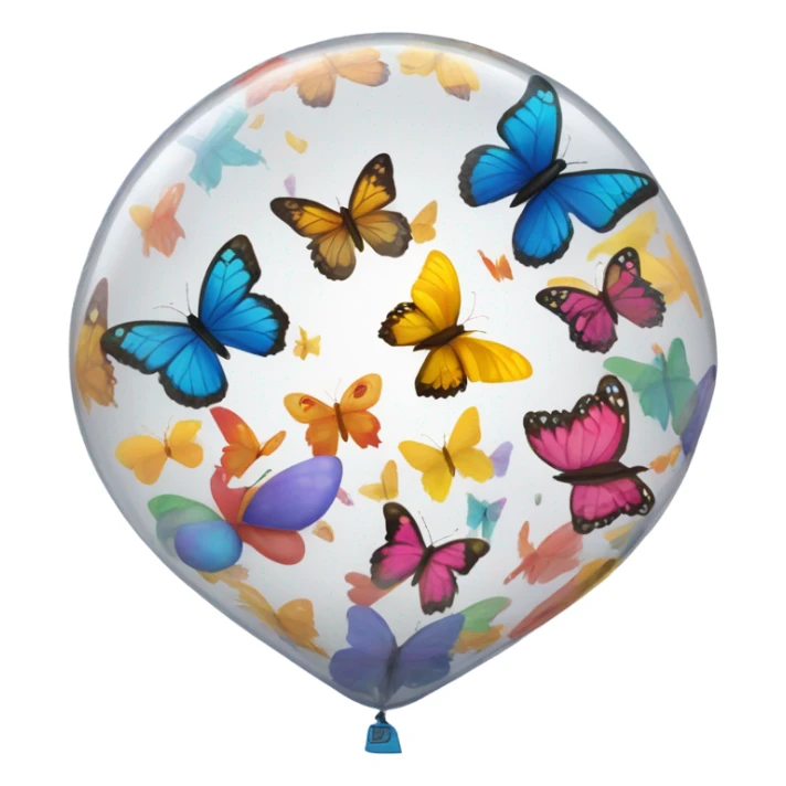 butterflies in my stomach sticker