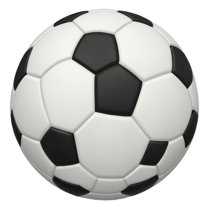 Well, the world looks like a soccer ball sticker