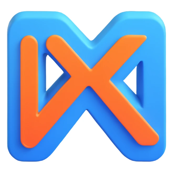 blue minus sign with dimensional and 3D style, subtraction arithmetic symbol sticker