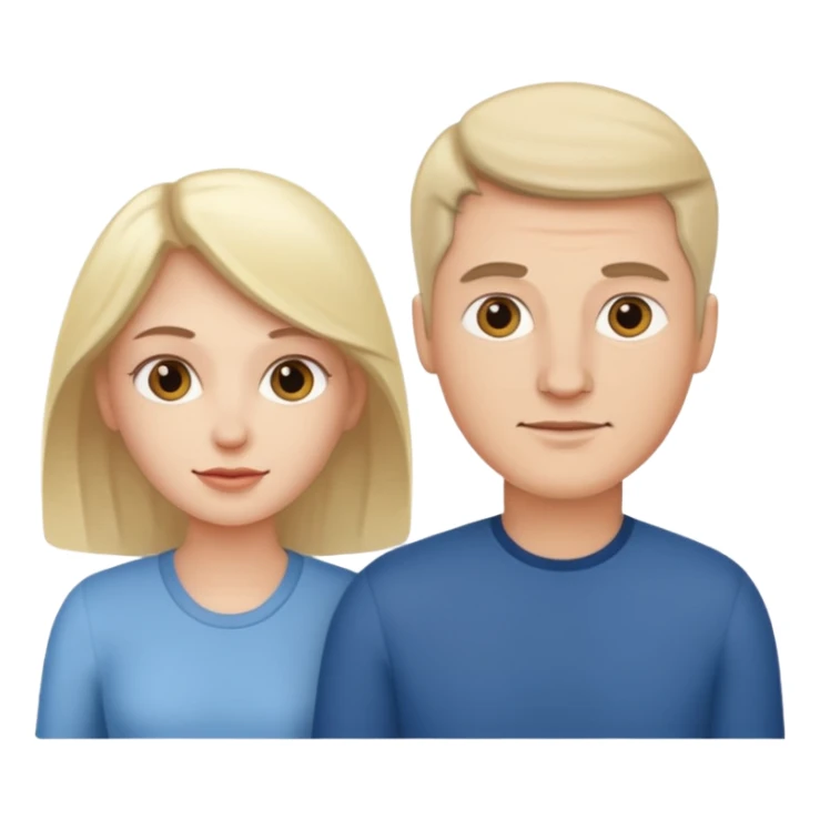 White man color Woman sticker