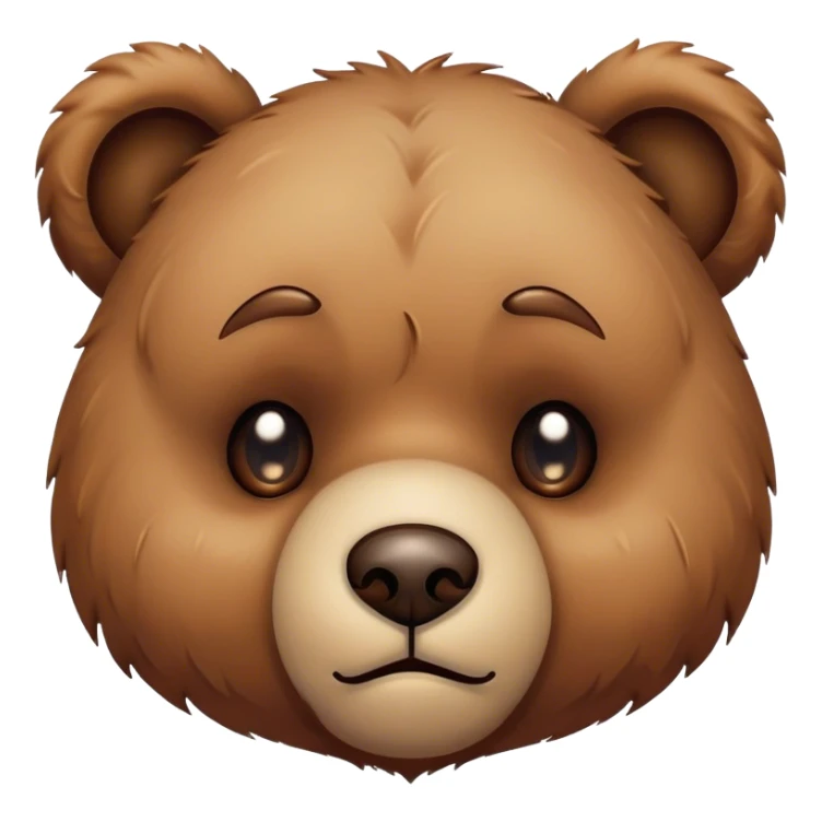 Sad teary eyed teddy  sticker