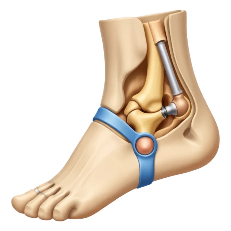 Articulacion del tobillo sticker