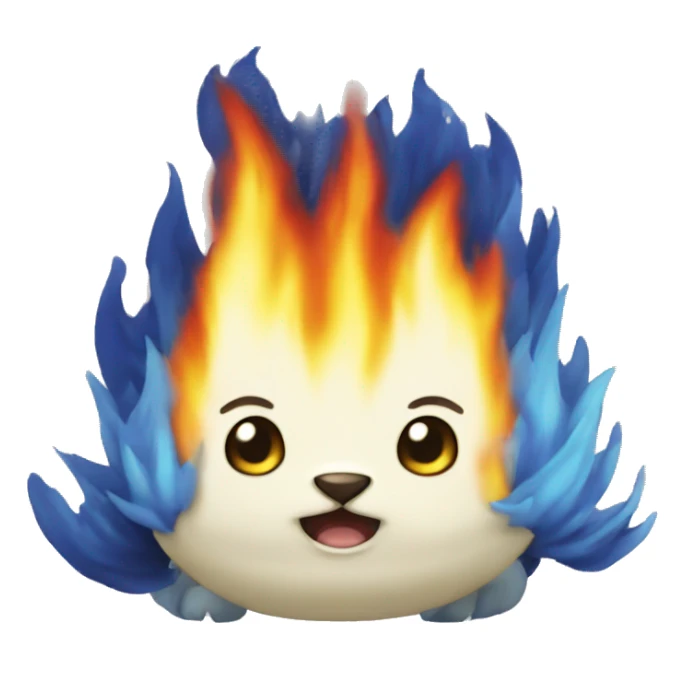 Flambino pokémon sticker