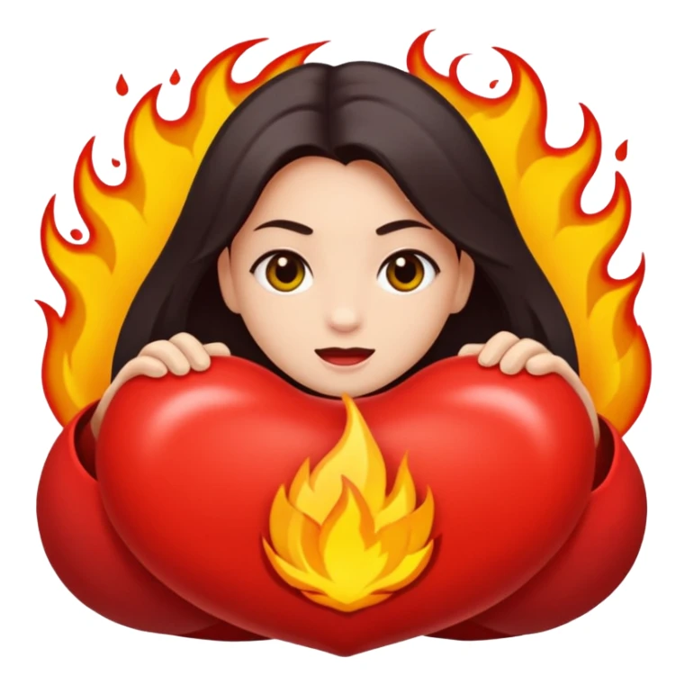 Uma mão apertando um botão escrito perigo sticker