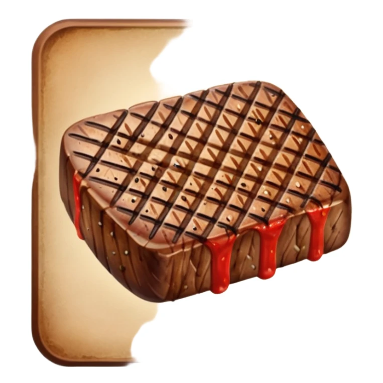 bistec de carne como el de tom y jerryfilete sticker