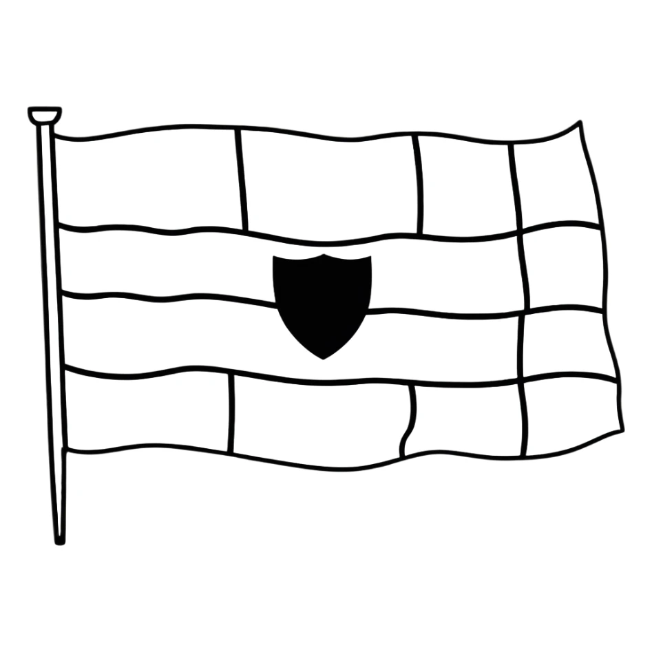 Brittany flag sticker