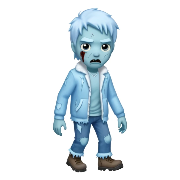 ICE ZOMBIE sticker
