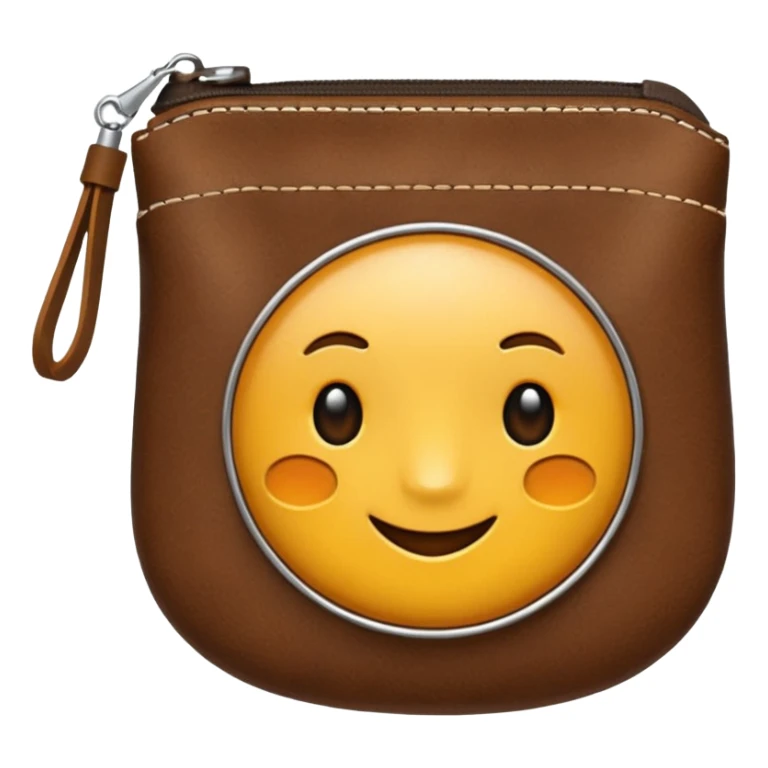 Coin purse – small pouch with zipper or clasp. sticker