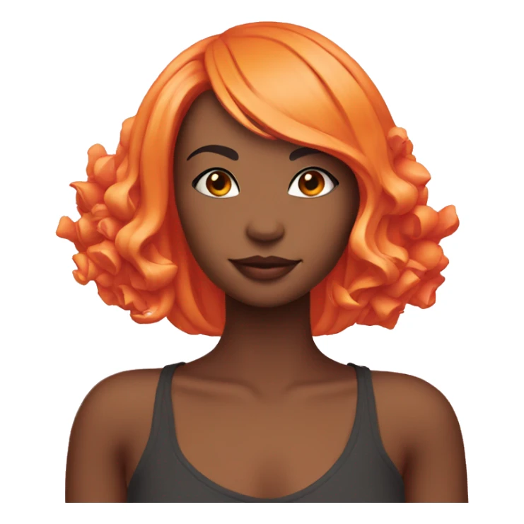 lily hot pink orange sticker