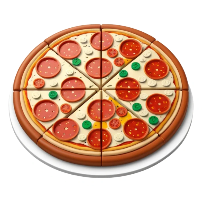 Lego pizza sticker