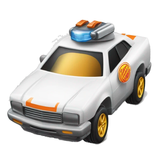 Hot wheels Vesta Guard car  sticker
