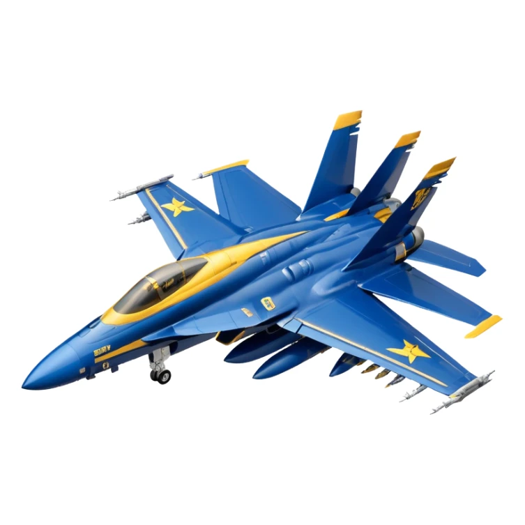 US Navy Blue Angels f/a-18 sticker