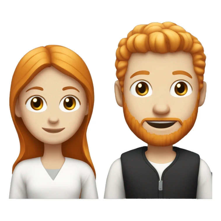 Ginger girl and white boy in Mercedes A class sticker