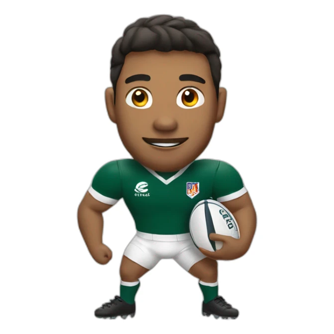 Joueur de rugby sticker