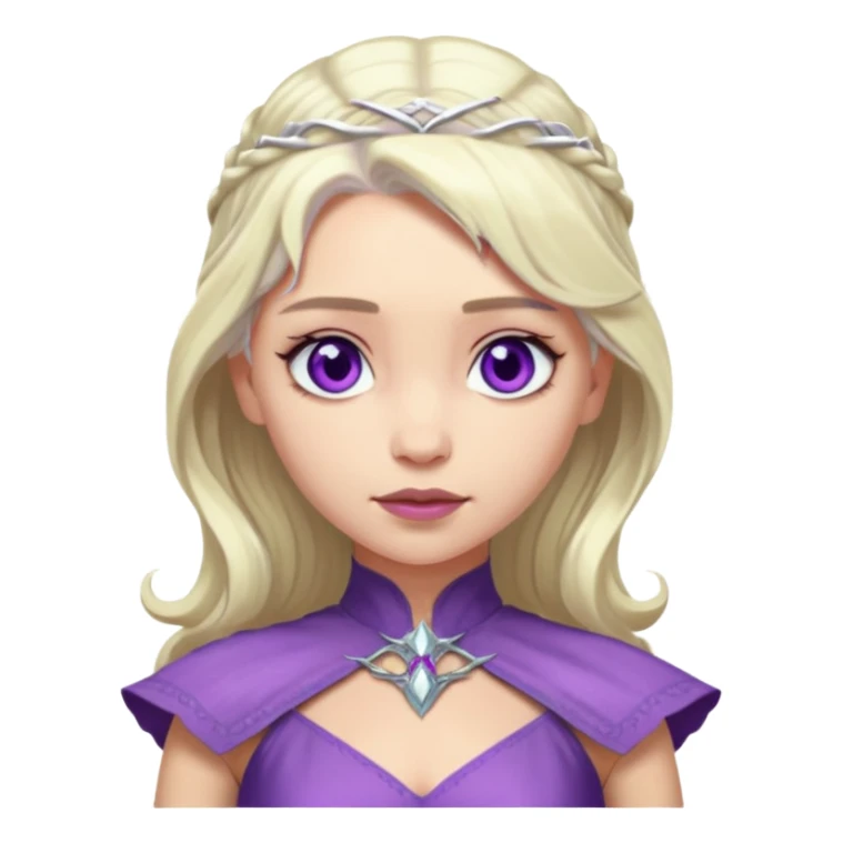 Tu peux créer un emojis de deanerys Targaryen sticker