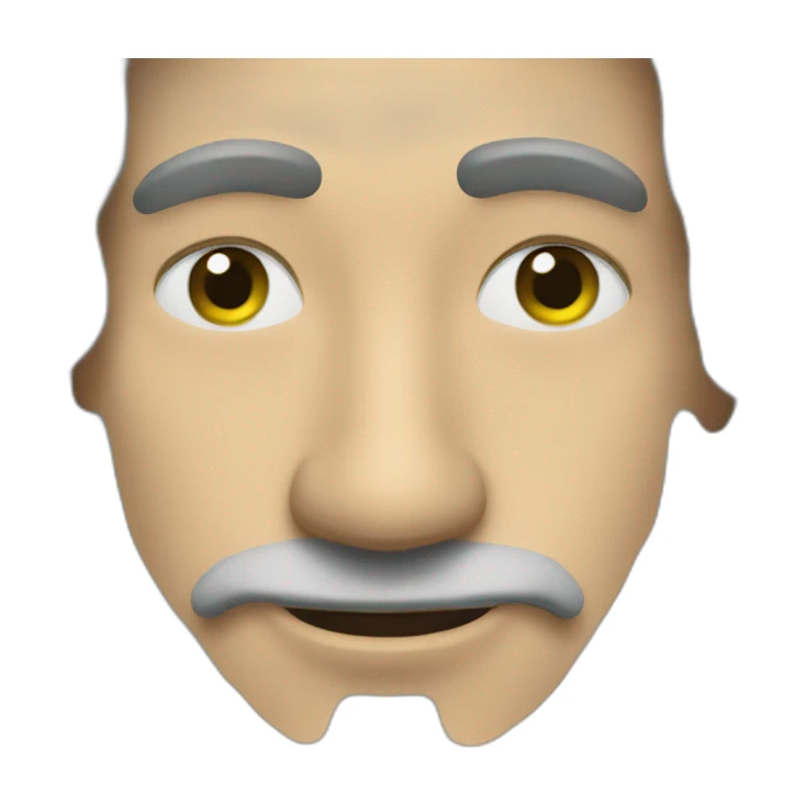 un emoji serio pero con mucho dinero sticker