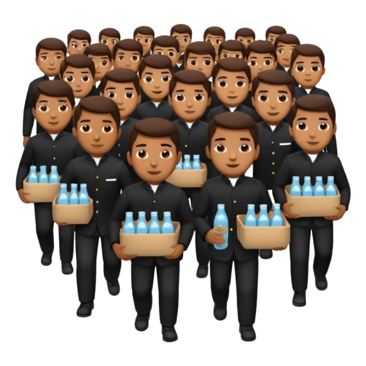 The busboys who carry trays of empty bottles and glasses are short and brown-skinned Latinos, between five feet three and five feet five tall. Wearing plain black uniforms, they weave through the crowd carrying trays, mops, and glasses almost sight unseen sticker