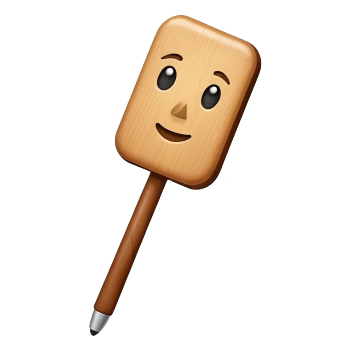 classic finger pointer stick toy, simple, playful, clear details sticker