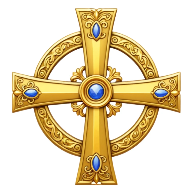 Occitan cross of Toulouse county sticker