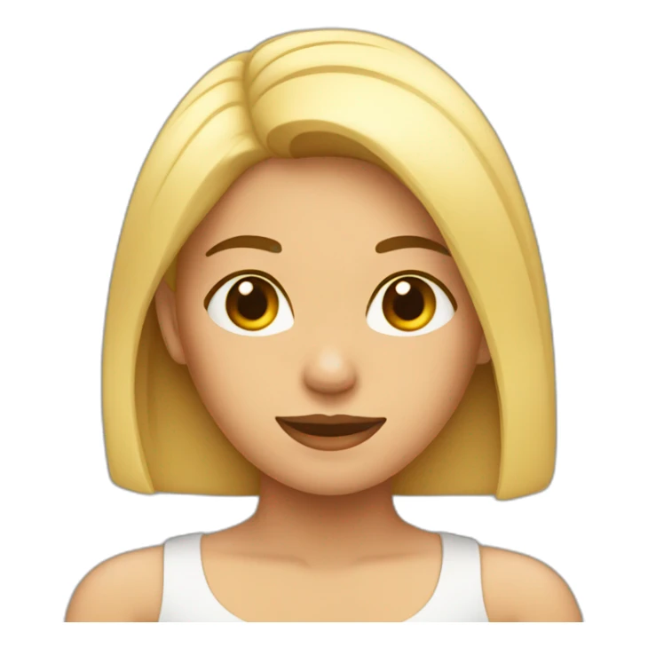 Femme sans avant bras droit sticker