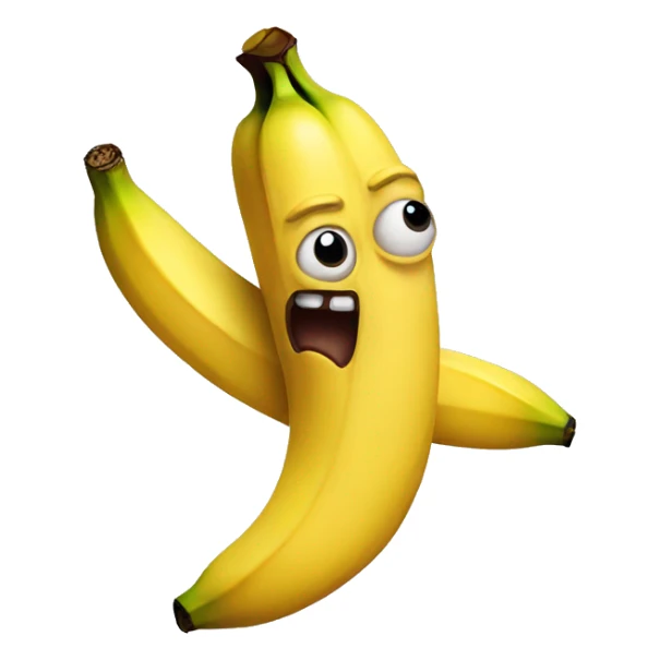 evil banana  sticker