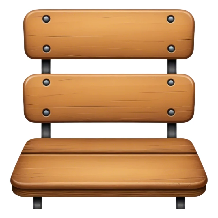 School seat top view sticker