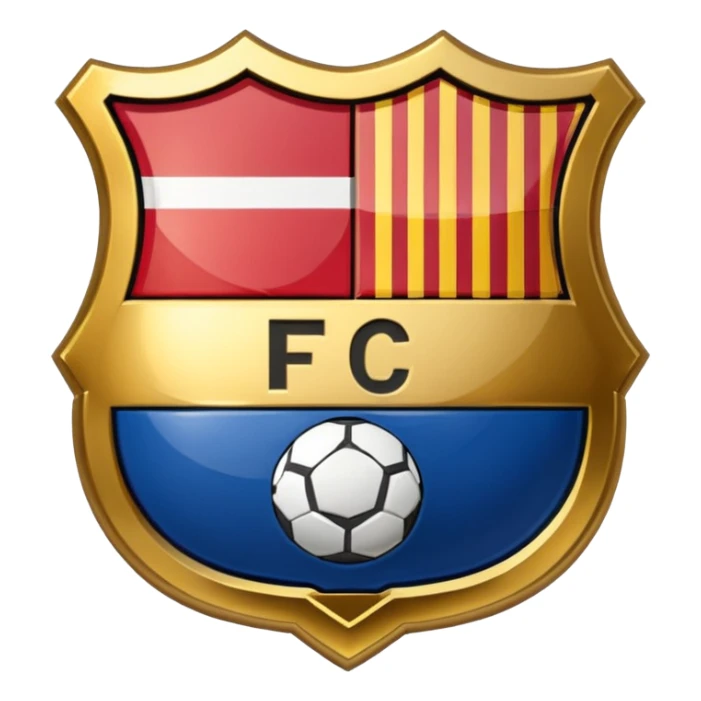 Escudo fc Barcelona  sticker