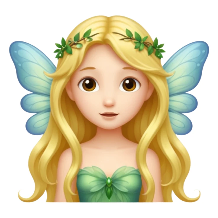 A little fairy, with wings sticker