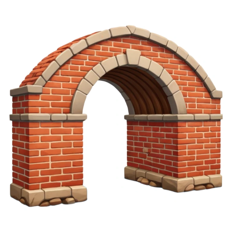 red brick bridge sticker