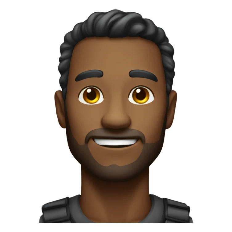 A very handsome man with a square jaw. He is young sticker