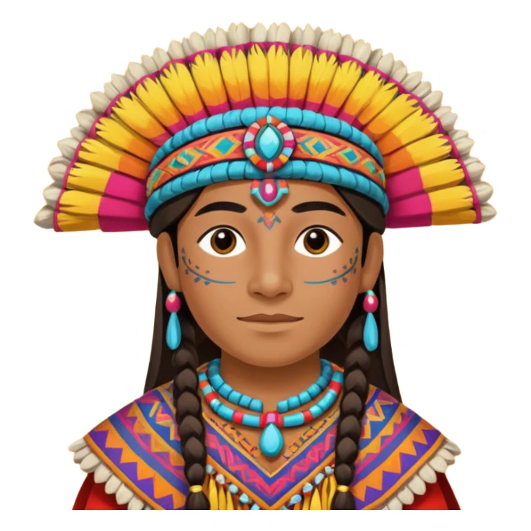 un corochano de los negritos de huanuco sticker