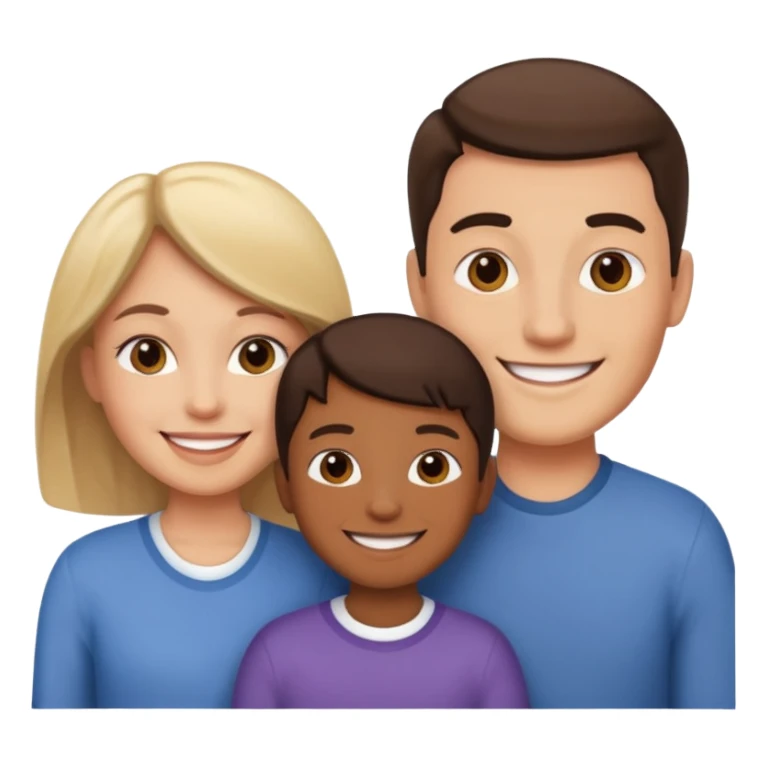 Family of 3 sticker