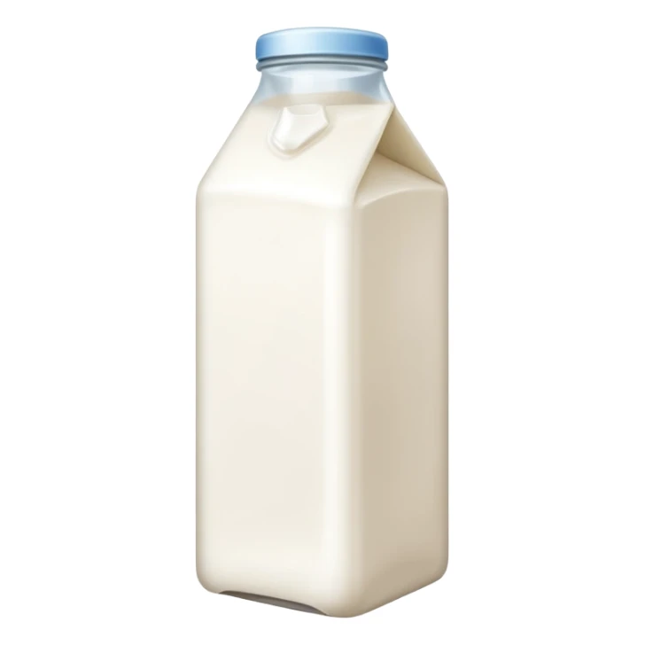 Milk out of the carton sticker