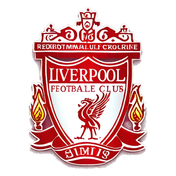 Liverpool football club logo sticker