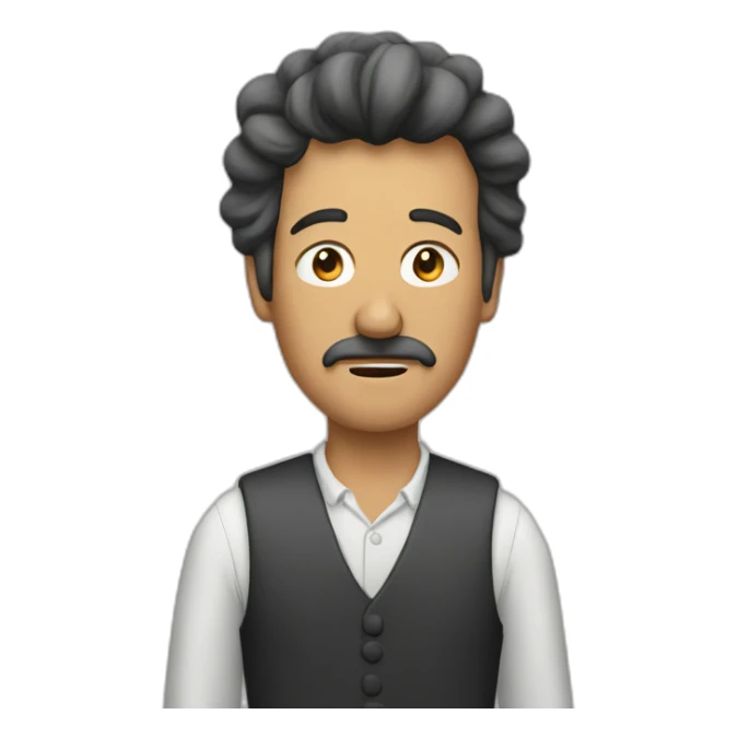 homme qui fume sticker