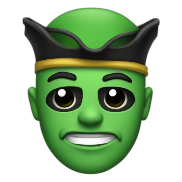 Green pirates sticker