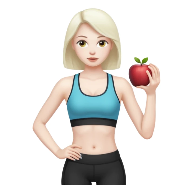diet woman sticker