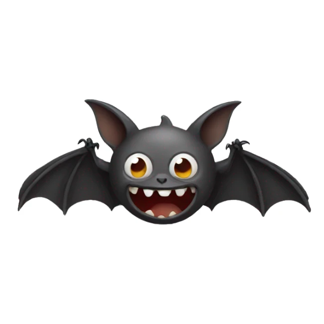 crazy bat sticker