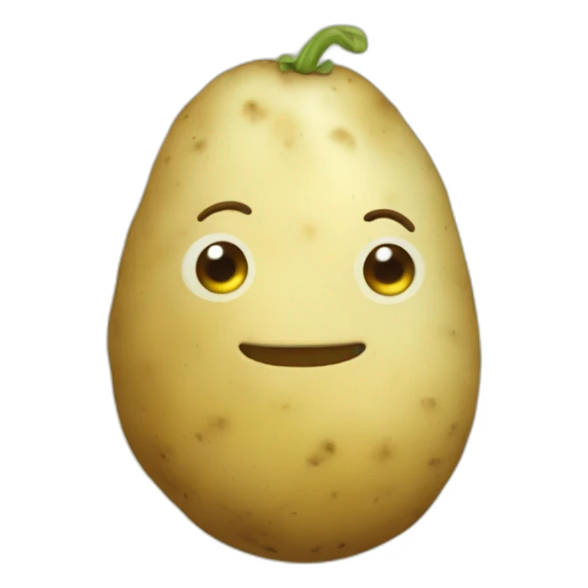 potato fairy suit sticker