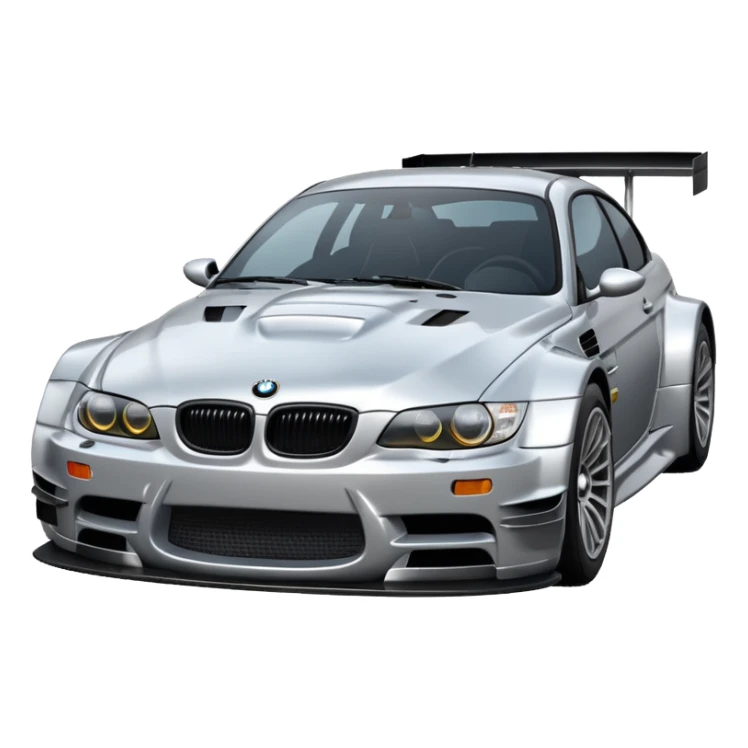 Make BMW M3 GTR 2005 emoji in detailed! sticker